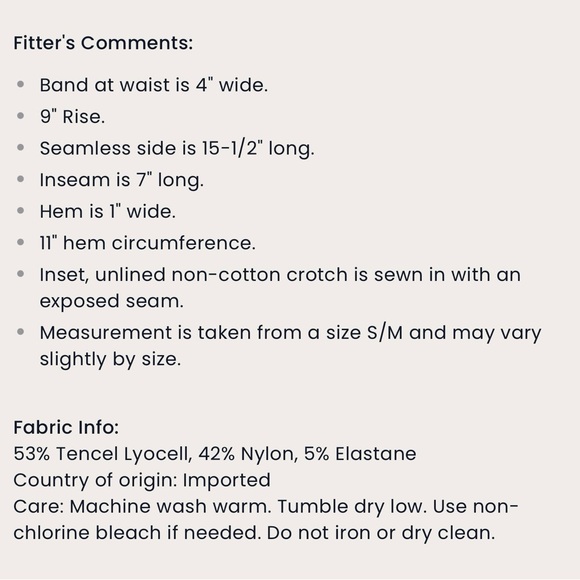 COMMANDO NWT S M Studio Rib Bike Shorts in Smoke • Ultra Luxe Ribbed Biker Short - Picture 8 of 12